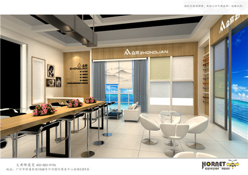 眾簾家紡展展臺(tái)設(shè)計(jì)