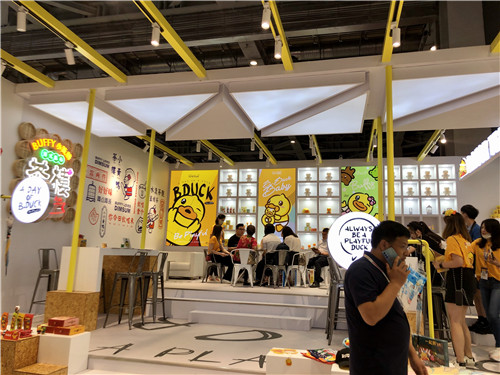 小黃鴨展臺設(shè)計(jì)搭建