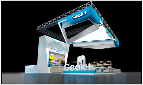 Geek+，廣州物流展展臺(tái)設(shè)計(jì)搭建