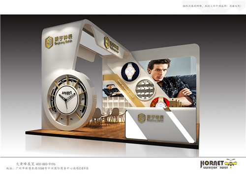 秉亨鐘表深圳鐘表展臺設(shè)計(jì)搭建
