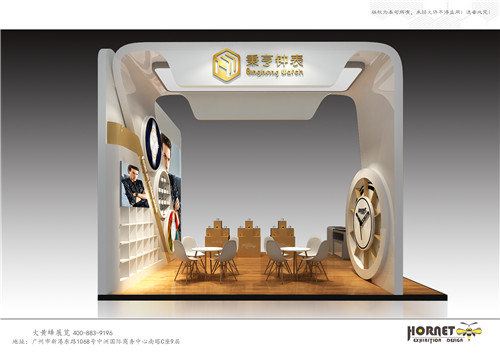 秉亨鐘表深圳鐘表展臺設(shè)計(jì)搭建
