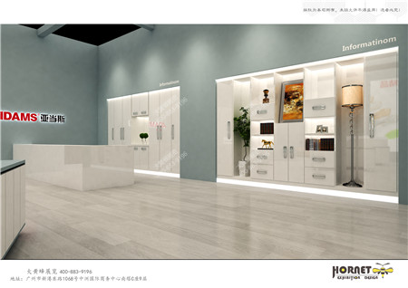 亞當(dāng)斯精密制造家具展臺設(shè)計(jì)搭建