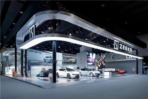 極氪汽車廣州車展臺(tái)設(shè)計(jì)搭建