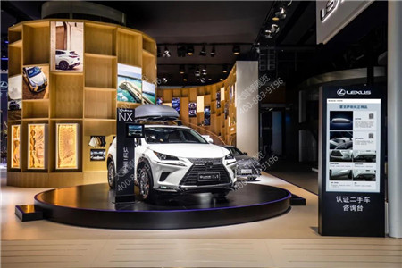 雷克薩斯廣州車(chē)展展示空間設(shè)計(jì)