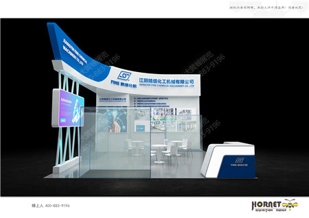 精細化機上海涂料展會設(shè)計制作
