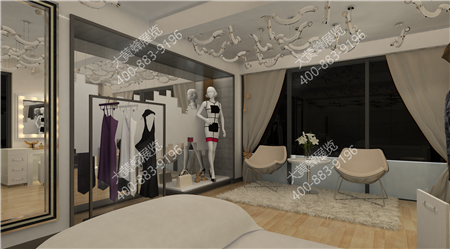 本色紋繡品牌店門(mén)店空間設(shè)計(jì)