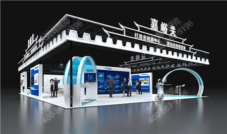 嘉峪關(guān)蘭洽會展臺設(shè)計搭建