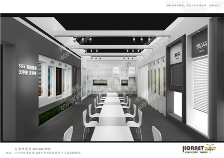 安居簾深圳家紡展臺設(shè)計(jì)搭建