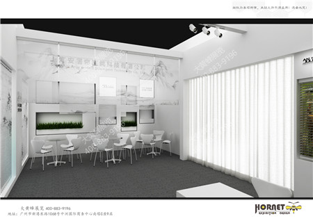 安居簾深圳家紡展臺設(shè)計(jì)搭建