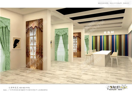 素布村深圳家紡展展位設計