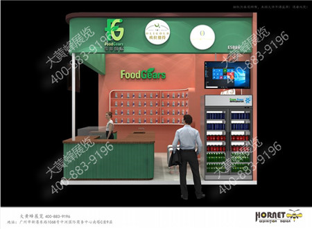 ?；称飞虾：榕嗾固匮b展臺設(shè)計