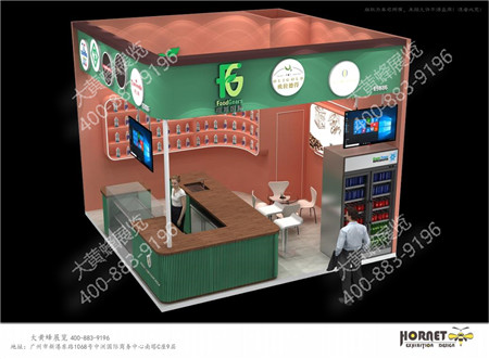 ?；称飞虾：榕嗾固匮b展臺設(shè)計