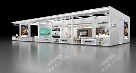 麥樂克廣州建材展特裝展臺(tái)設(shè)計(jì)