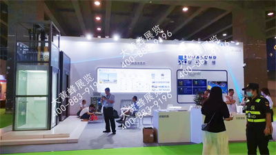 華龍電梯廣州電梯展會設計搭建