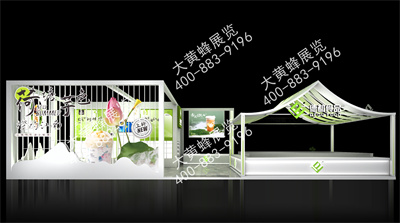 德都食品上海酒店用品展臺設(shè)計搭建