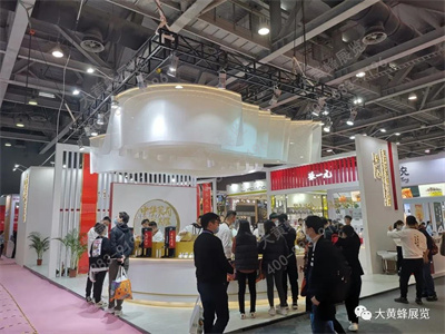 張一元特裝展臺設(shè)計(jì)