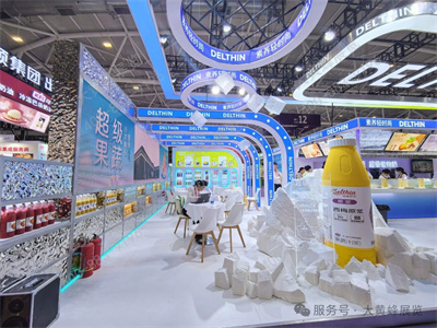 德馨食品展臺(tái)設(shè)計(jì)