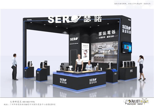 展臺設(shè)計案例之成都酒店用品展，大黃蜂為您精彩呈現(xiàn)
