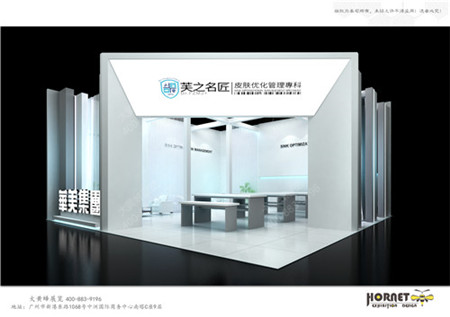 廣州美博會展臺搭建材料不會選？大黃蜂展覽教你
