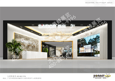 大黃蜂展覽講解廣州建材展會設計案例之新標門窗