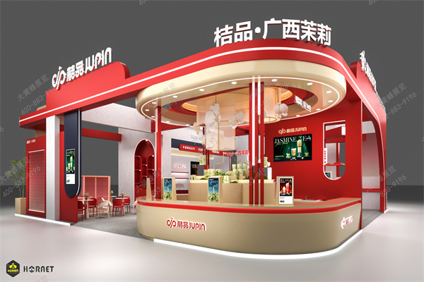 上海餐飲展-展臺設(shè)計詮釋茶飲美學(xué)新高度